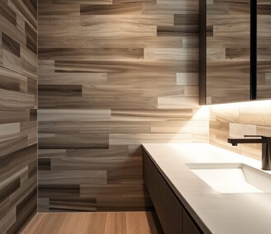 Keramische tegels met hout-, marmer- en betonlook voor elk interieur